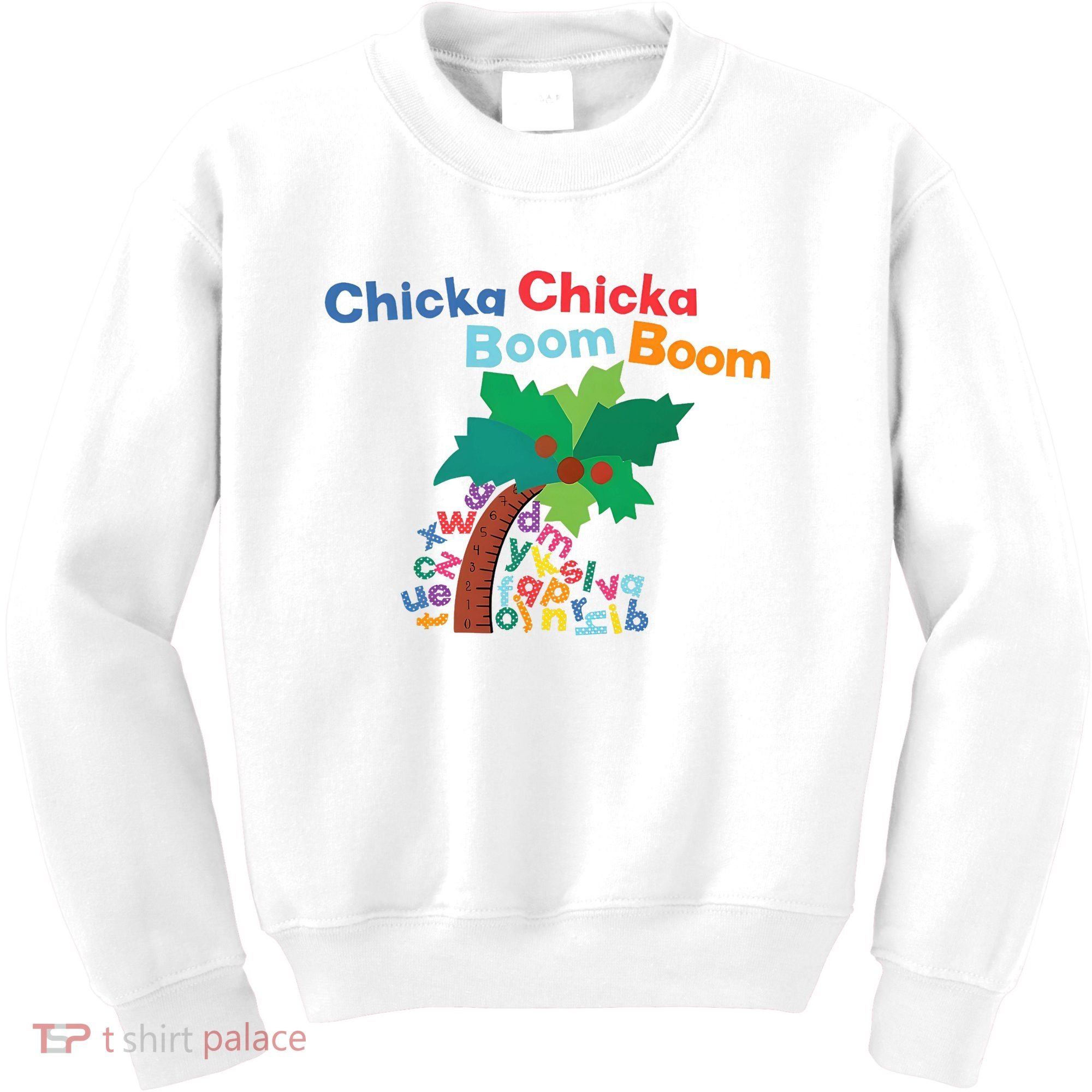 Chicka Chicka Boom Boom Costume Halloween Decorations Gifts Kids Sweatshirt