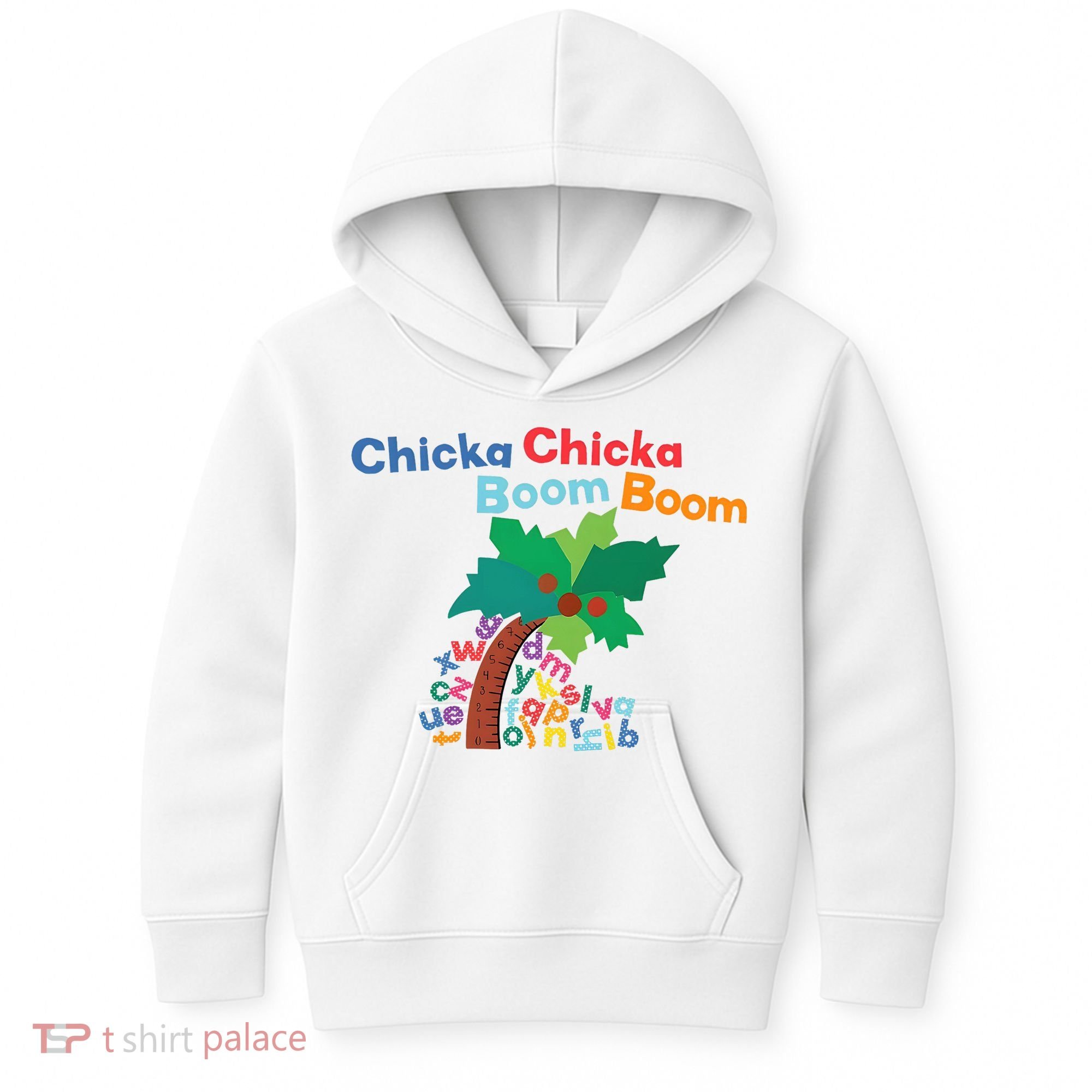 Chicka Chicka Boom Boom Costume Halloween Decorations Gifts Kids Hoodie