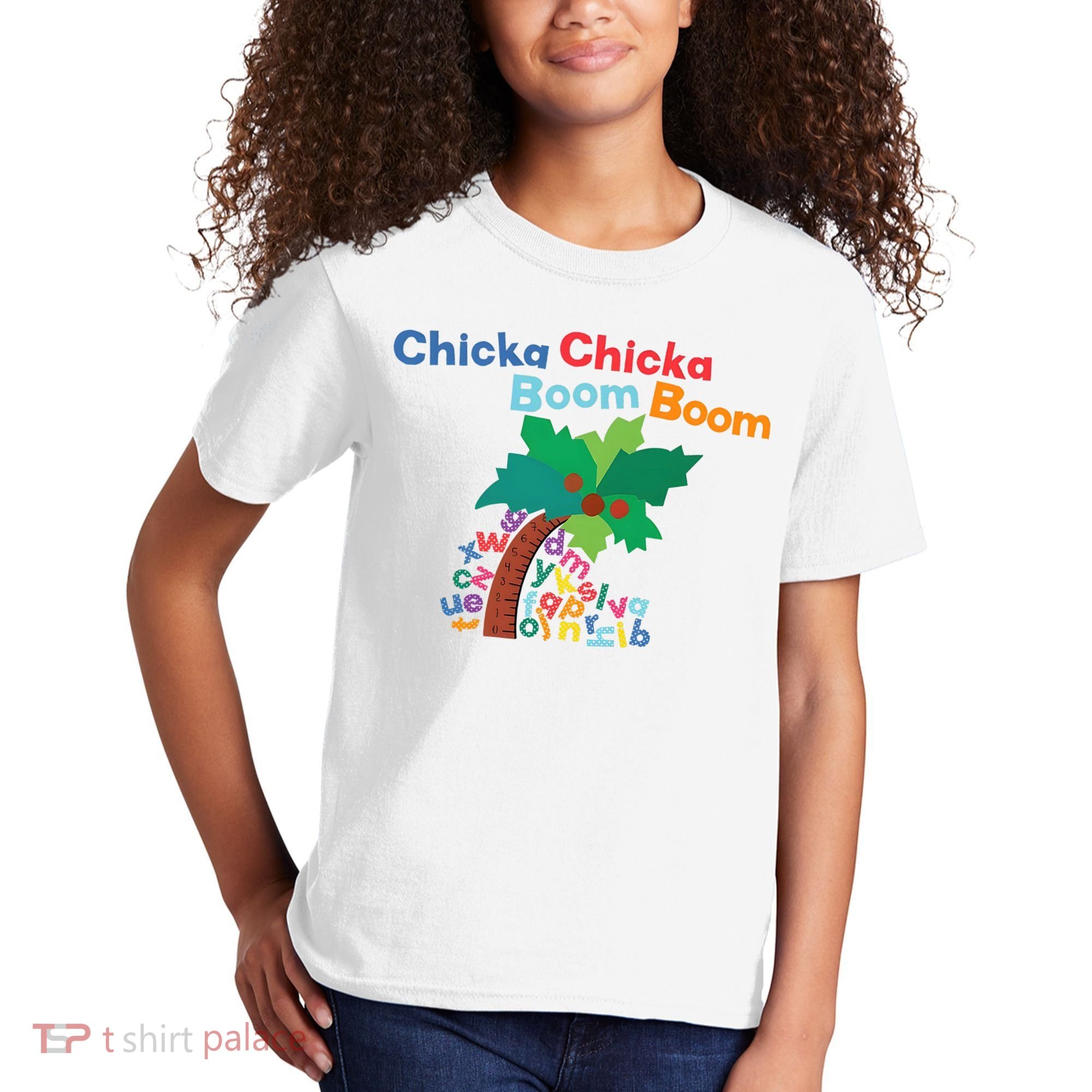 Chicka Chicka Boom Boom Costume Halloween Decorations Gifts Kids T-Shirt