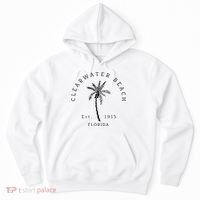Cool Clearwater Beach Original Florida Beaches Hoodie thumb 0