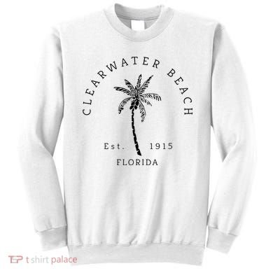 Cool Clearwater Beach Original Florida Beaches Sweatshirt