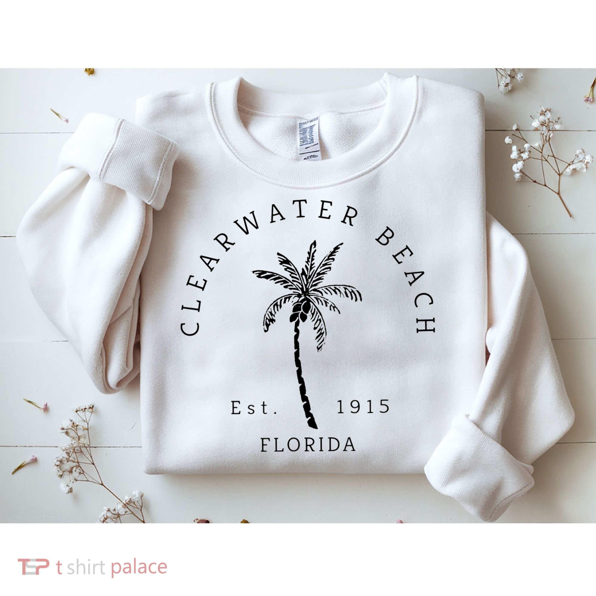 Cool Clearwater Beach Original Florida Beaches Sweatshirt