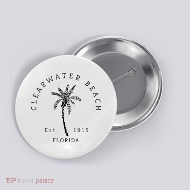 Cool Clearwater Beach Original Florida Beaches Button