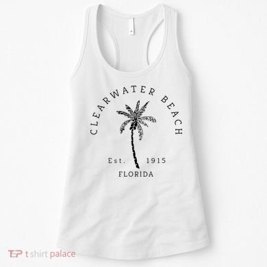 Cool Clearwater Beach Original Florida Beaches Women's Tank Top