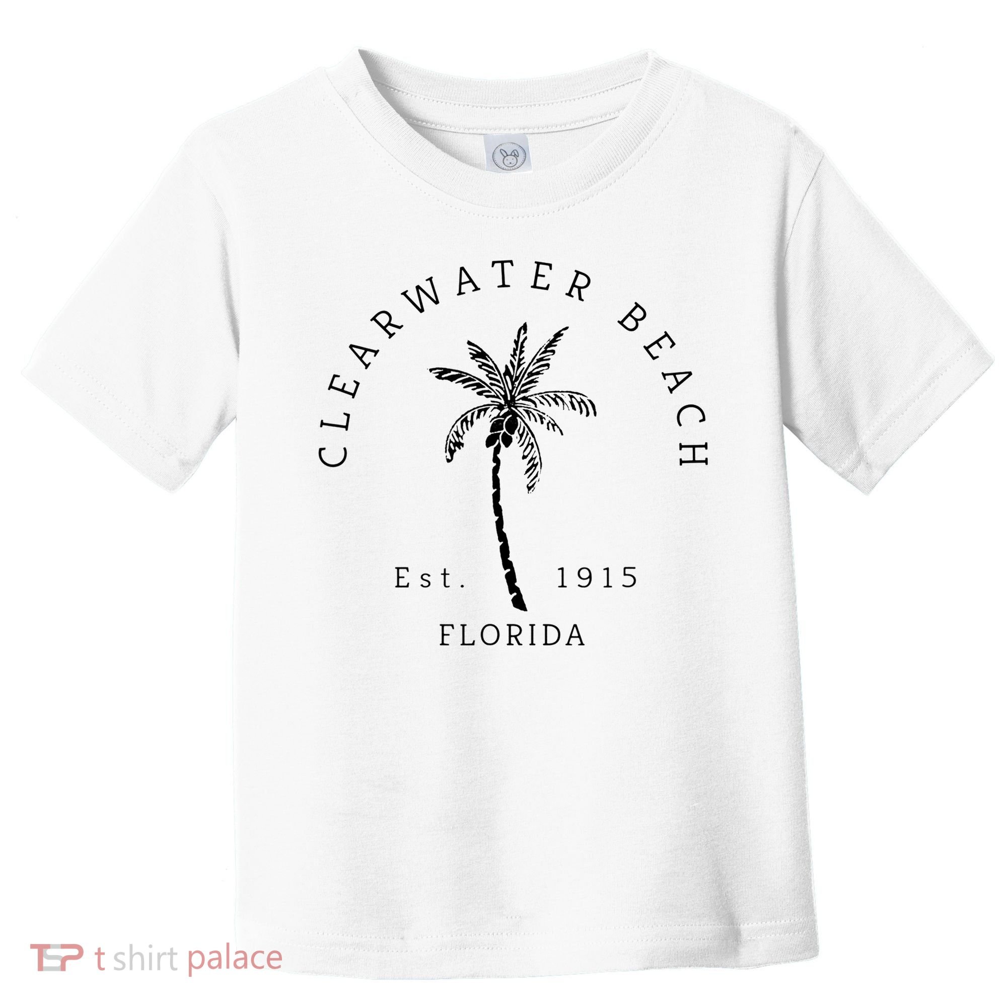 Cool Clearwater Beach Original Florida Beaches Toddler T-Shirt
