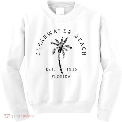 Cool Clearwater Beach Original Florida Beaches Kids Sweatshirt