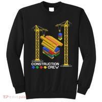 Construction Crew Building Blocks Master Builder Sweatshirt thumb 0
