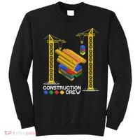 Construction Crew Building Blocks Master Builder Sweatshirt thumb 0