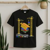 Construction Crew Building Blocks Master Builder T-Shirt thumb 2