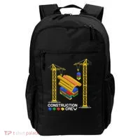 Construction Crew Building Blocks Master Builder Backpack thumb 0