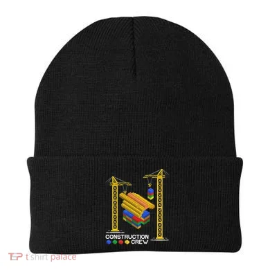 Construction Crew Building Blocks Master Builder Beanie