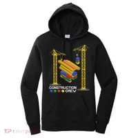 Construction Crew Building Blocks Master Builder Women's Hoodie thumb 0