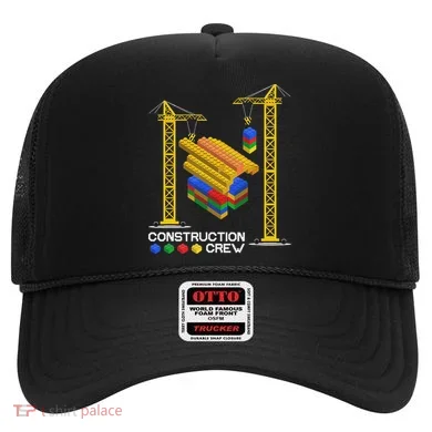 Construction Crew Building Blocks Master Builder Hat