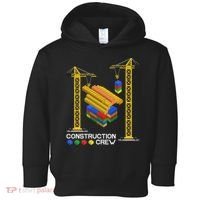 Construction Crew Building Blocks Master Builder Toddler Hoodie thumb 0