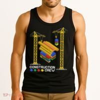 Construction Crew Building Blocks Master Builder Tank Top thumb 3