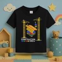 Construction Crew Building Blocks Master Builder Toddler T-Shirt thumb 3