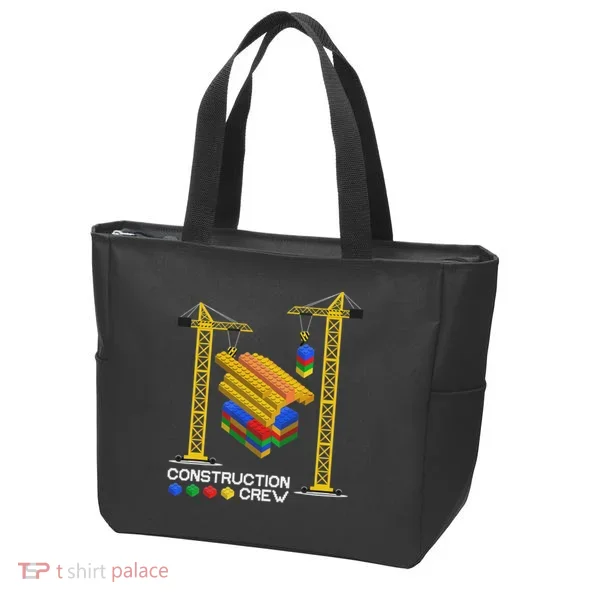Construction Crew Building Blocks Master Builder Tote Bag