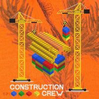 Construction Crew Building Blocks Master Builder Kati Licensed 12" Camo Cuffed Beanie thumb 2