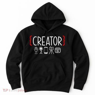 Content Creator Blogger Vlogger Influencer Creator Hoodie