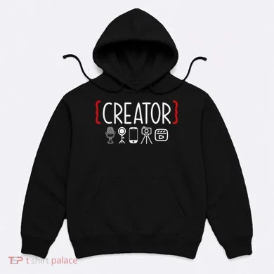 Content Creator Blogger Vlogger Influencer Creator Hoodie