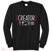 Content Creator Blogger Vlogger Influencer Creator Sweatshirt thumb 0