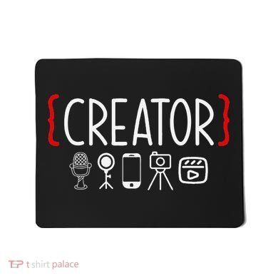 Content Creator Blogger Vlogger Influencer Creator Mousepad