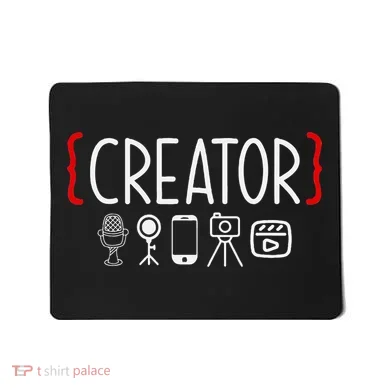 Content Creator Blogger Vlogger Influencer Creator Mousepad
