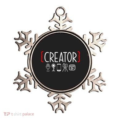 Content Creator Blogger Vlogger Influencer Creator Ornament