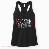 Content Creator Blogger Vlogger Influencer Creator Women's Tank Top thumb 0