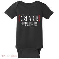 Content Creator Blogger Vlogger Influencer Creator Baby Bodysuit thumb 0