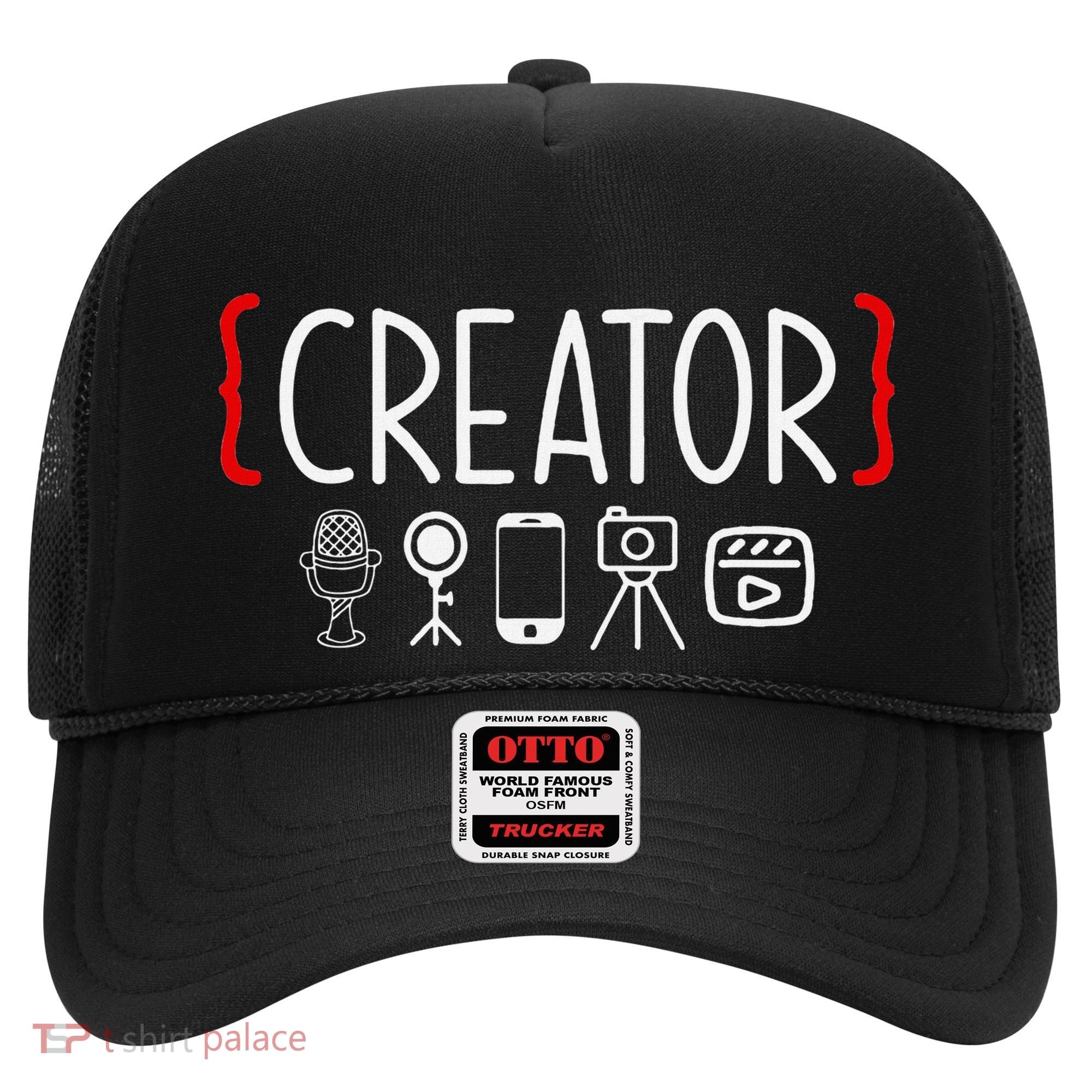 Content Creator Blogger Vlogger Influencer Creator Hat