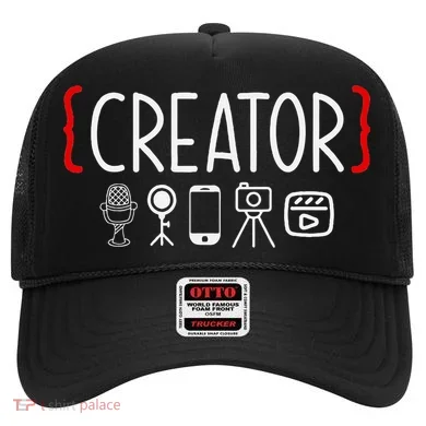 Content Creator Blogger Vlogger Influencer Creator Hat