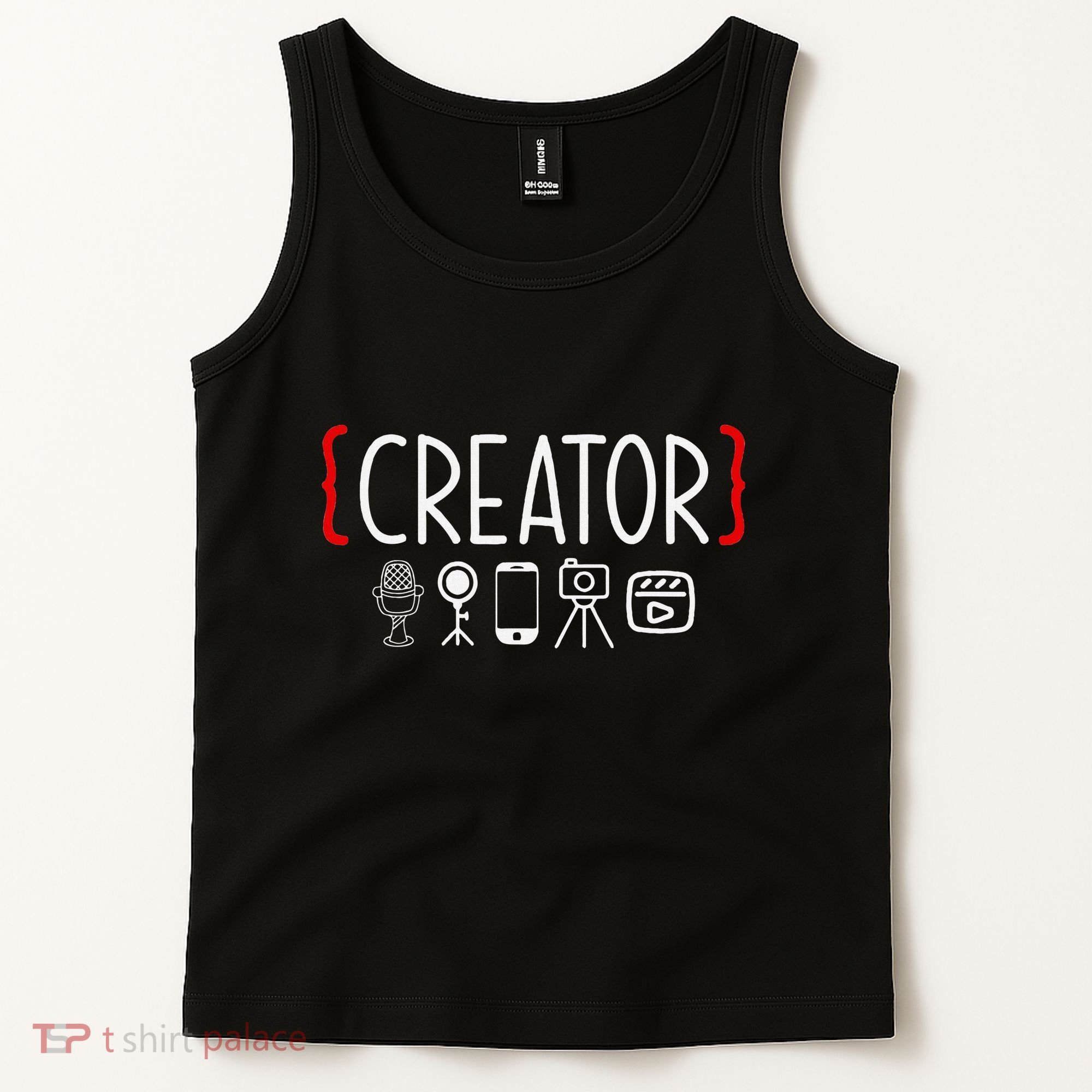 Content Creator Blogger Vlogger Influencer Creator Tank Top
