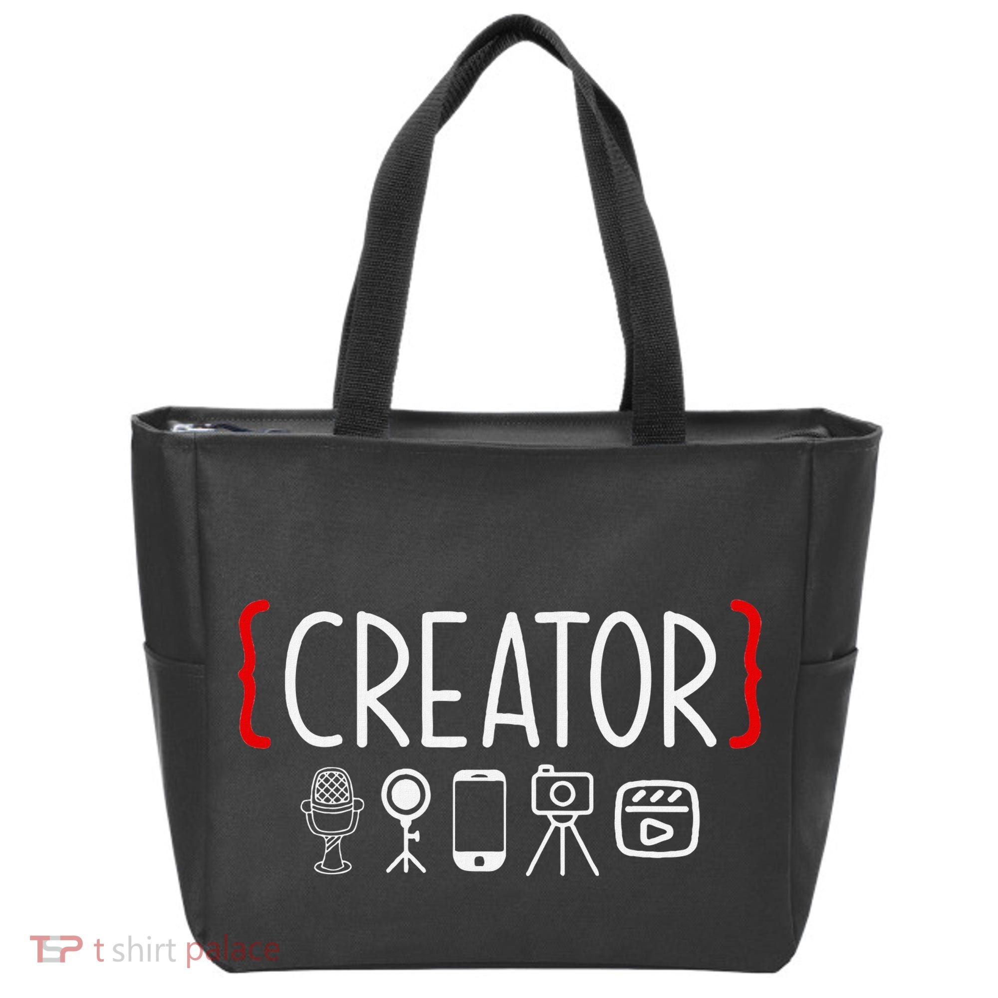 Content Creator Blogger Vlogger Influencer Creator Tote Bag