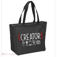 Content Creator Blogger Vlogger Influencer Creator Tote Bag thumb 2