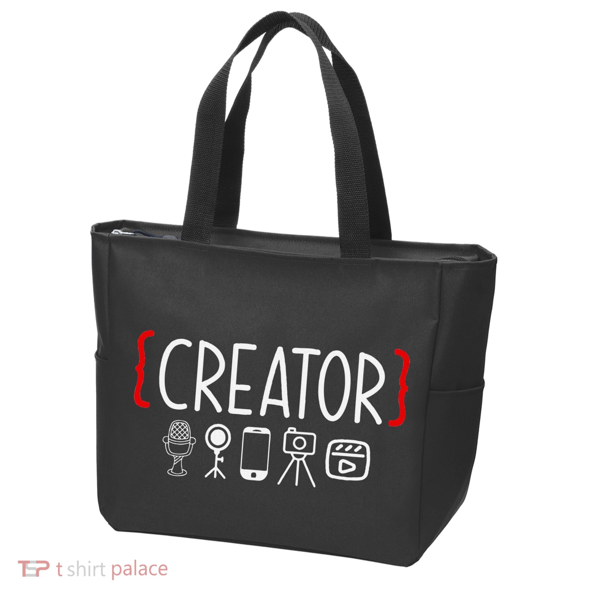 Content Creator Blogger Vlogger Influencer Creator Tote Bag