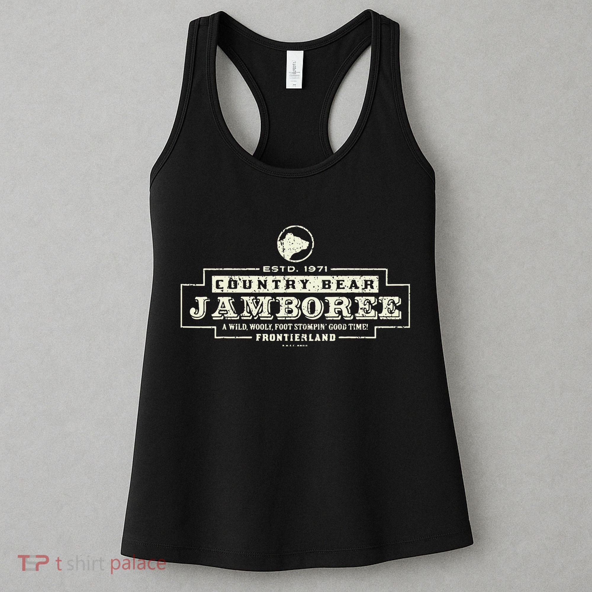 Classic Country Bear Jamboree Theme Park Series Women's Tank Top