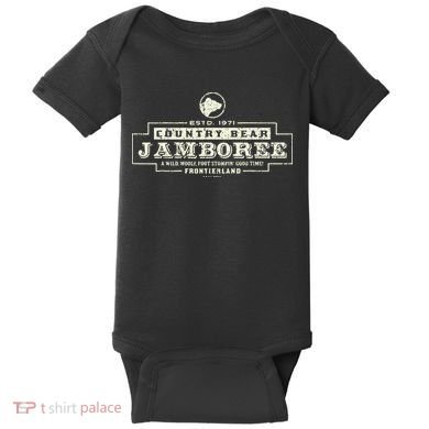 Classic Country Bear Jamboree Theme Park Series Baby Bodysuit