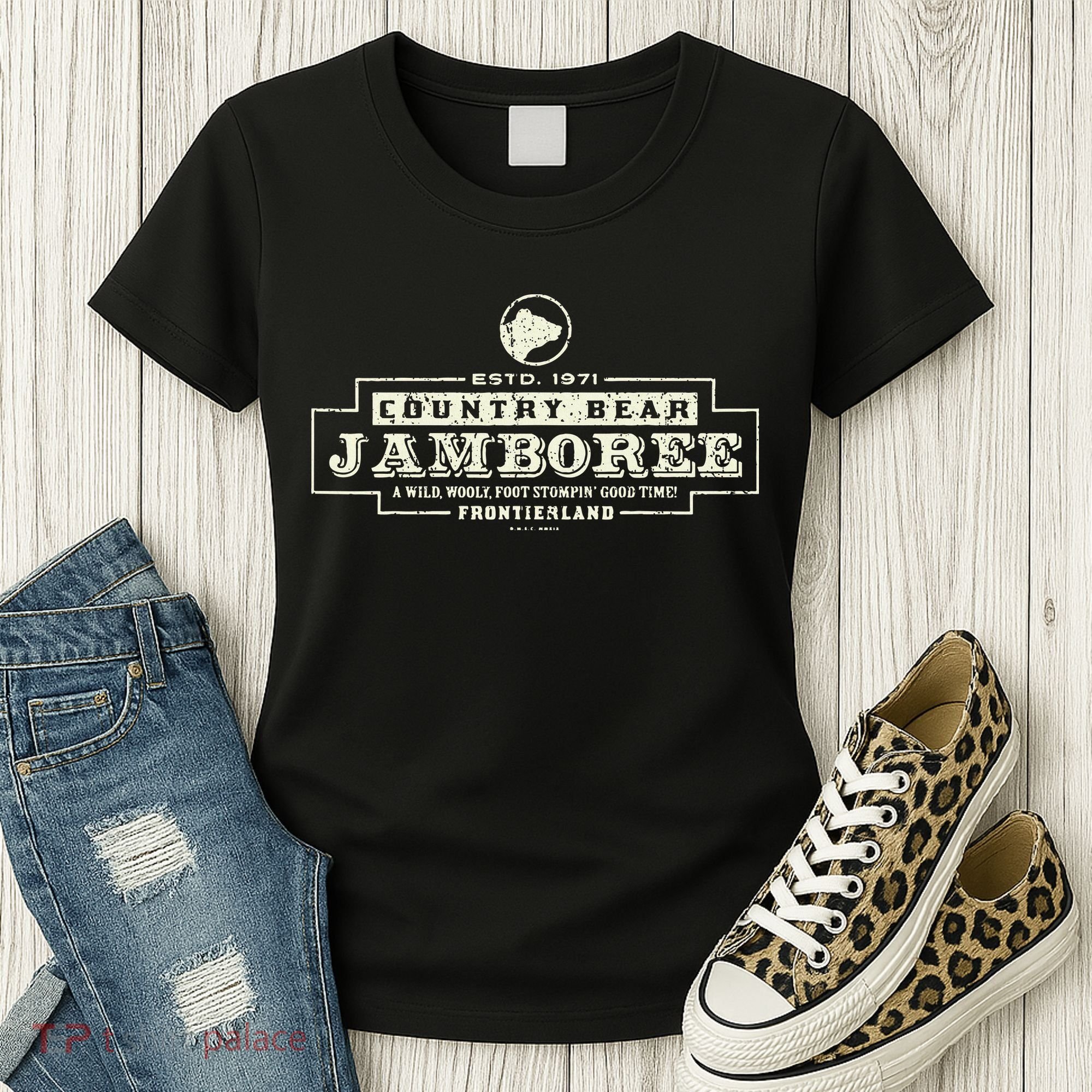 Classic Country Bear Jamboree Theme Park Series Women's T-Shirt