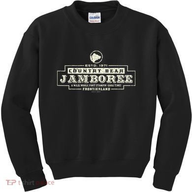 Classic Country Bear Jamboree Theme Park Series Kids Sweatshirt