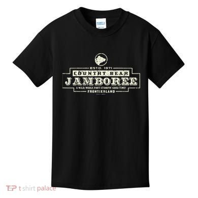 Classic Country Bear Jamboree Theme Park Series Kids T-Shirt