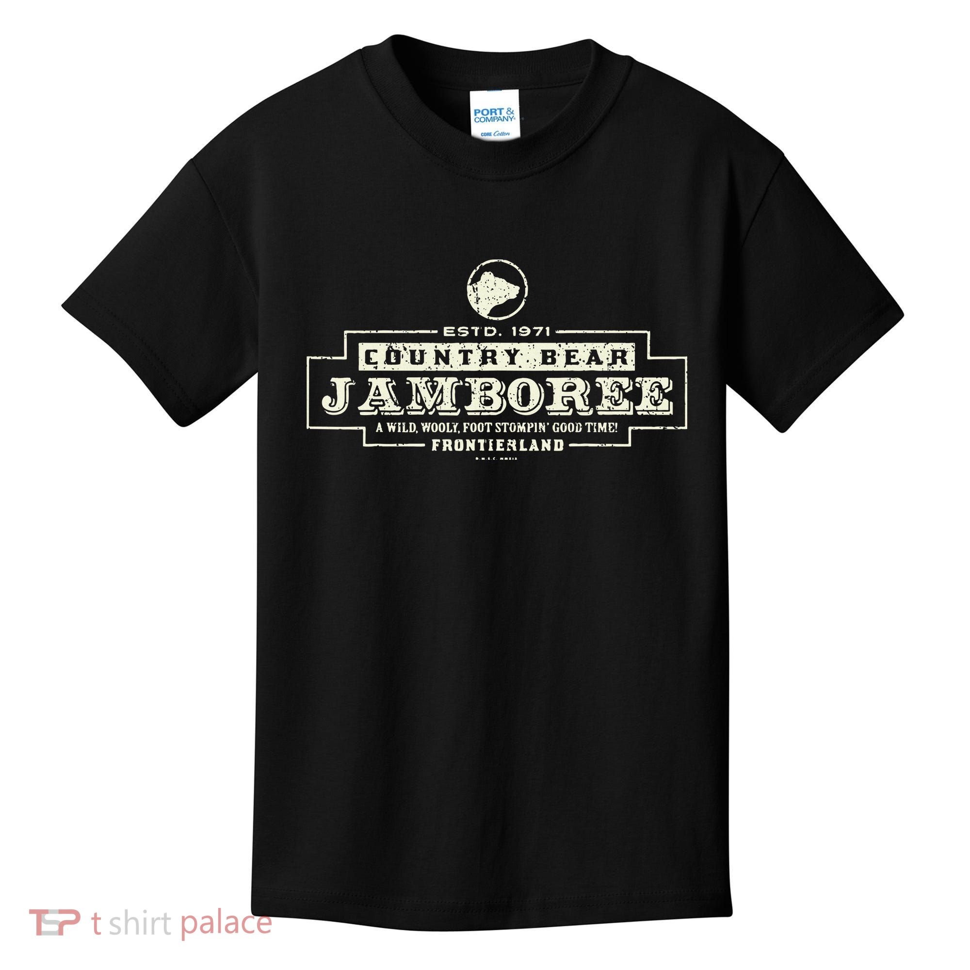 Classic Country Bear Jamboree Theme Park Series Kids T-Shirt