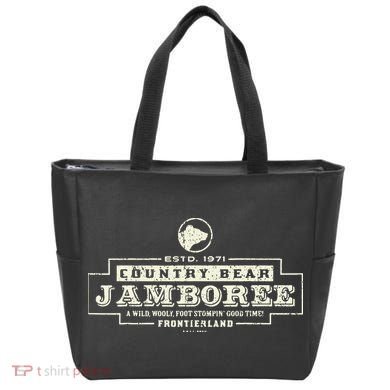 Classic Country Bear Jamboree Theme Park Series Tote Bag