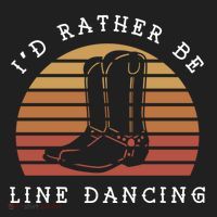 Cow Cow Boots ID Rather Be Line Dancing Great Gift Women's Sweatshirt thumb 2