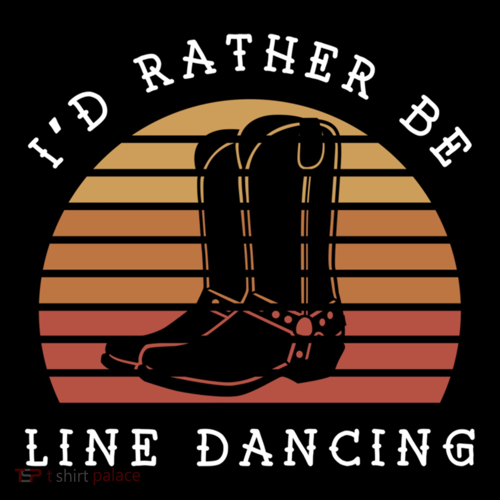 Cow Cow Boots ID Rather Be Line Dancing Great Gift Women's Hoodie