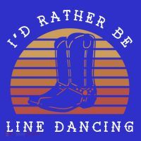 Cow Cow Boots ID Rather Be Line Dancing Great Gift Hoodie thumb 7