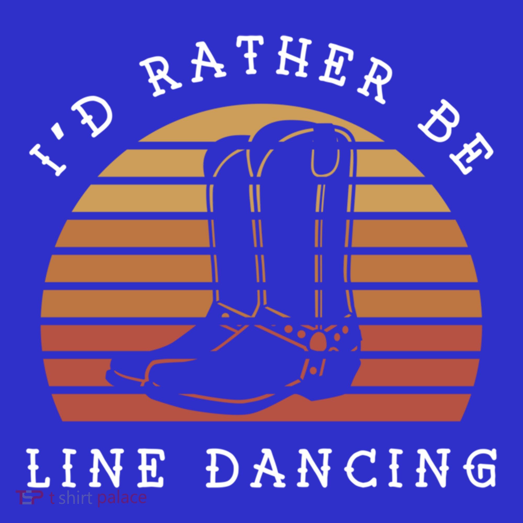 Cow Cow Boots ID Rather Be Line Dancing Great Gift Mousepad