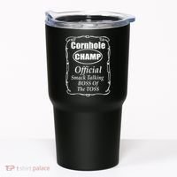 Cornhole Champion Boss of the Toss Cornhole Tumbler thumb 0