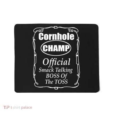 Cornhole Champion Boss of the Toss Cornhole Mousepad