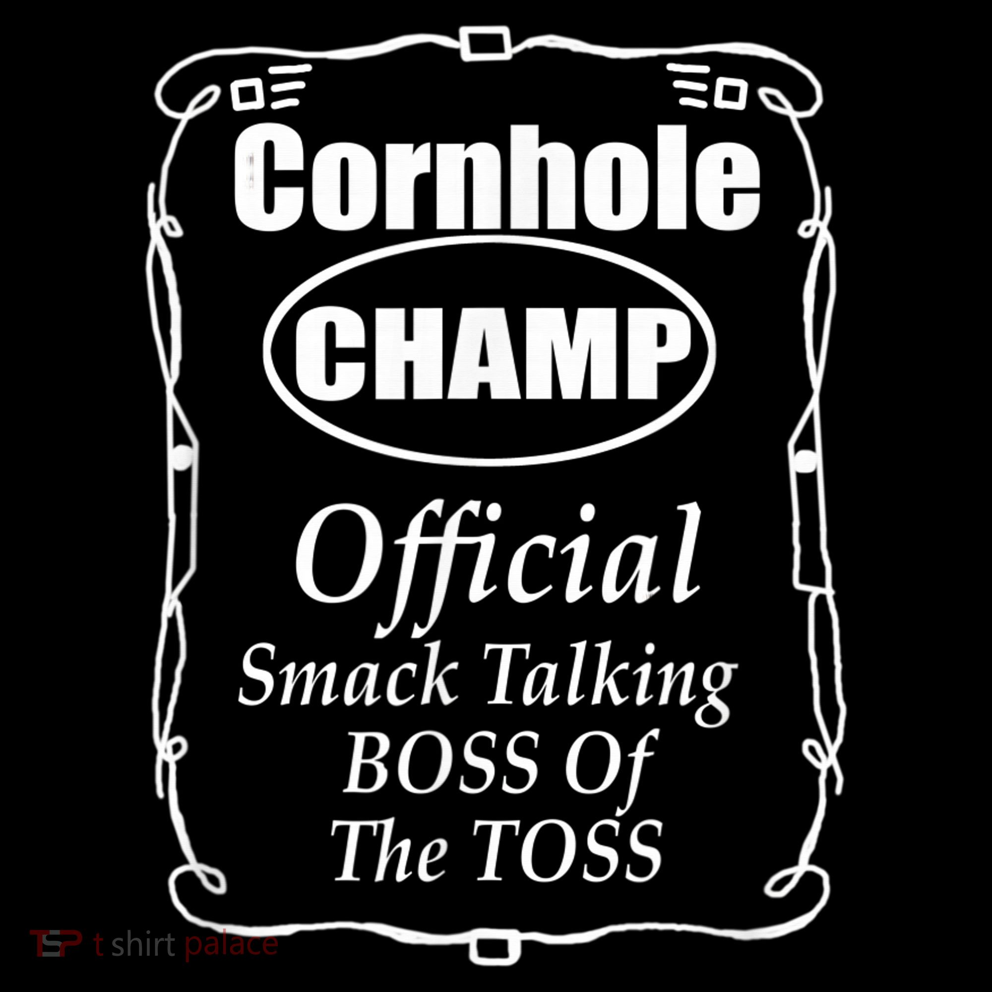 Cornhole Champion Boss of the Toss Cornhole Ornament